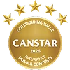 Canstar Outstanding Value Home & Contents Insurance 2026